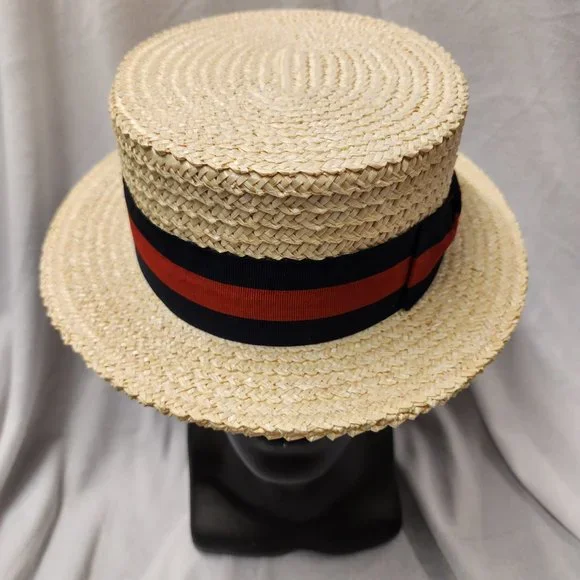 Skimmer Hat / Italian Straw
